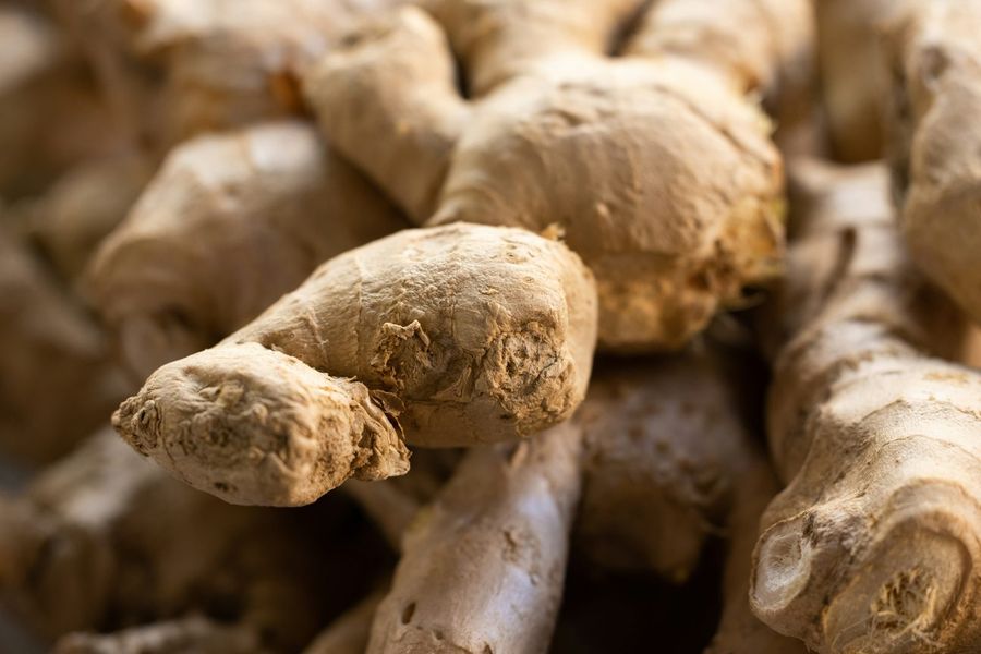 Ginger and turmeric